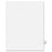 Avery Consumer Products Legal Index, Side Tab 97, 8-1/2"x11", 25/PK, 1/25 Cut