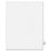 Avery Consumer Products Legal Index, Side Tab 98, 8-1/2"x11", 25/PK, 1/25 Cut