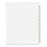 Avery Consumer Products Index Dividers, 526-550, Side Tab, 8-1/2"x11", 25/Set, WE