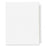 Avery Consumer Products Index Dividers, 551-575, Side Tab, 8-1/2"x11", 25/Set, WE