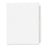 Avery Consumer Products Index Dividers, 601-625, Side Tab, 8-1/2"x11", 25/Set, WE