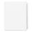 Avery Consumer Products Index Dividers, 651-675, Side Tab, 8-1/2"x11", 25/Set, WE