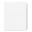 Avery Consumer Products Index Dividers, 676-700, Side Tab, 8-1/2"x11", 25/Set, WE