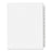 Avery Consumer Products Index Dividers, 751-775, Side Tab, 8-1/2"x11", 25/Set, WE