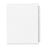 Avery Consumer Products Index Dividers, 826-850, Side Tab, 8-1/2"x11", 25/Set, WE