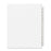 Avery Consumer Products Index Dividers, 901-925, Side Tab, 8-1/2"x11", 25/Set, WE