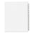 Avery Consumer Products Index Dividers, 926-950, Side Tab, 8-1/2"x11", 25/Set, WE