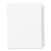 Avery Consumer Products Index Dividers, 951-975, Side Tab, 8-1/2"x11", 25/Set, WE