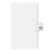 Avery Consumer Products Dividers, "159", Side Tab, 8-1/2"x11", 25/PK, White