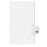Avery Consumer Products Dividers, "182", Side Tab, 8-1/2"x11", 25/PK, White