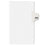 Avery Consumer Products Dividers, "228", Side Tab, 8-1/2"x11", 25/PK, White