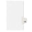 Avery Consumer Products Dividers, "232", Side Tab, 8-1/2"x11", 25/PK, White