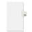 Avery Consumer Products Dividers, "245", Side Tab, 8-1/2"x11", 25/PK, White