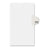 Avery Consumer Products Divider, "270", Side Tab, 8-1/2"x11", 25/PK, White