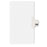 Avery Consumer Products Dividers, "280", Side Tab, 8-1/2"x11", 25/PK, White