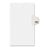 Avery Consumer Products Dividers, "295", Side Tab, 8-1/2"x11", 25/PK, White