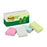 3M Commercial Office Supply Div. Post-it Notes,Recycled,1-1/2"x2",12/PK,Assorted Pastel
