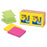 3M Commercial Office Supply Div. Post-it Notes,Pop-up,3"x3",100 SH/PD,12/PK,Ultra Assorted