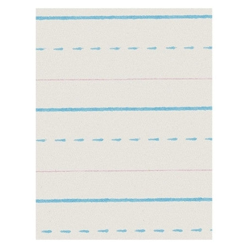 Pacon Corporation Broken Midline Paper, 1/2"x1/4" Long Rule, 10-1/2"x8"", WE