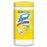 Reckitt & Benckiser Disinfecting Wipes,80 Wipes/Tub,6 Tubs/CT,Lemon/Lime Blossom