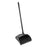 Rubbermaid Commercial Products Upright Dust Pan,w/Rear Wheels,11-5/16"x37",Black
