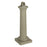 Rubbermaid Commercial Products Smoking Receptacle, 13"x13"x38-3/8", Sandstone