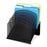 Safco Products Company Desk Organizer,8 Compartments,11-3/4"x10-3/4"x14",Black