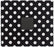Black With White Polka Dots 12 x 12 Album