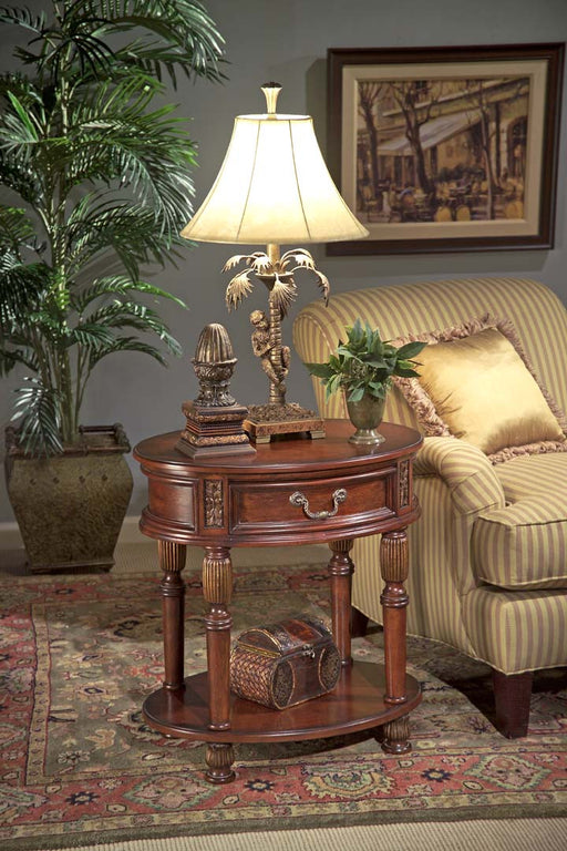 BUTLER 1305030 OVAL ACCENT TABLE - Masterpiece