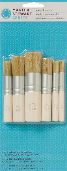 Martha Stewart Stencil Brush Set