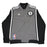 Alan Anderson Jacket - Brooklyn Nets 2013-2014 Season Game Used #6 Grey Black and White Heavy Warmup Jacket (L)