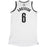 Alan Anderson Jersey - Brooklyn Nets 2014 Playoff Game Used #6 White and Black Jersey (Round 1 - Game 6) (XL) (BKN00657)