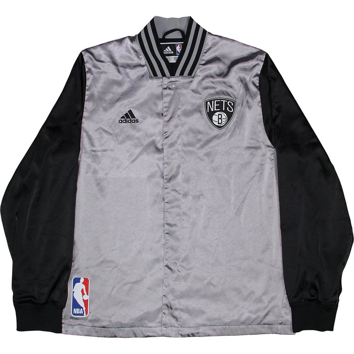 Alan Anderson Jacket - Brooklyn Nets 2014-2015 Season Game Used #6 Black and Silver Road Warmup Jacket (L)