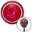 Pink Rally Pig Red Stripe Shift Knob with M16 x 15 Insert