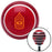 Orange First Sergeant Red Stripe Shift Knob with M16 x 15 Insert