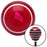 Pink American Flag Pole Red Stripe Shift Knob with M16 x 15 Insert