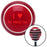 Red I 3 MY MUSCLE CAR Red Stripe Shift Knob with M16 x 15 Insert