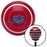 Blue Me Gusta Red Stripe Shift Knob with M16 x 15 Insert