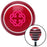 Pink Celtic Father Daughter Symbol Red Stripe Shift Knob with M16 x 15 Insert