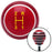Yellow Shift Pattern 43n Red Stripe Shift Knob with M16 x 15 Insert
