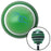 Blue Dragon Symbol Green Stripe Shift Knob with M16 x 15 Insert