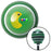 Paccmann Green Stripe Shift Knob with M16 x 15 Insert