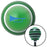 Blue Horn Trumpet Green Stripe Shift Knob with M16 x 15 Insert