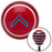 Blue 01 Private First Class Red Stripe Shift Knob with M16 x 15 Insert