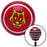 Green Felix The Cat Smiling Red Stripe Shift Knob with M16 x 15 Insert