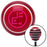 Pink Transfer Case 5 Red Stripe Shift Knob with M16 x 15 Insert