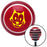 Yellow Felix The Cat Smiling Red Stripe Shift Knob with M16 x 15 Insert