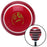 Green Red Eyes Red Stripe Shift Knob with M16 x 15 Insert