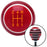 Orange Shift Pattern 47n Red Stripe Shift Knob with M16 x 15 Insert