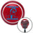 Blue Neil Degrasse Tyson Red Stripe Shift Knob with M16 x 15 Insert